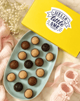 New Baby Chocolate + Coffee Brigadeiros