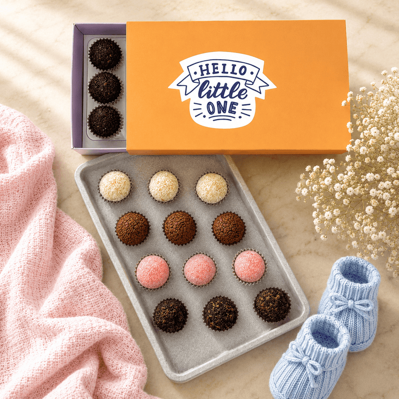 New Baby Classic Brigadeiro — handcrafted Brazilian brigadeiro gift