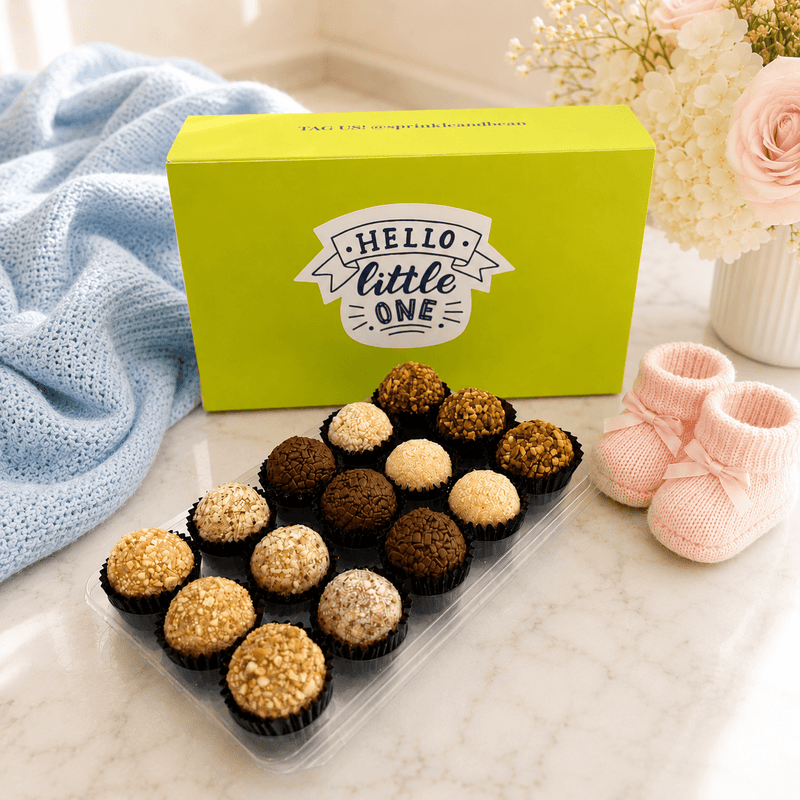 New Baby Nut Assortment Brigadeiros — handcrafted Brazilian brigadeiro gift