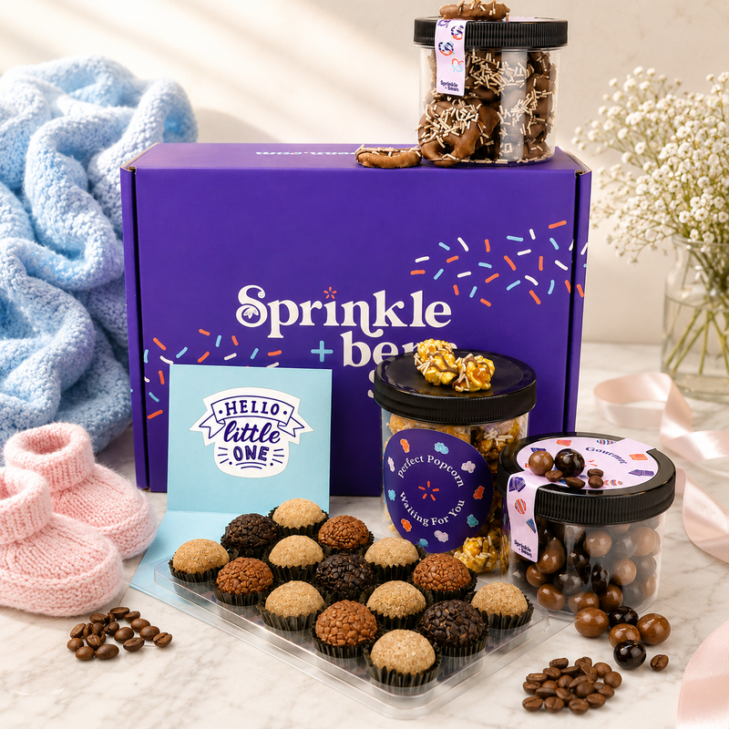 New Parents Require Coffee — handcrafted Brazilian brigadeiro gift
