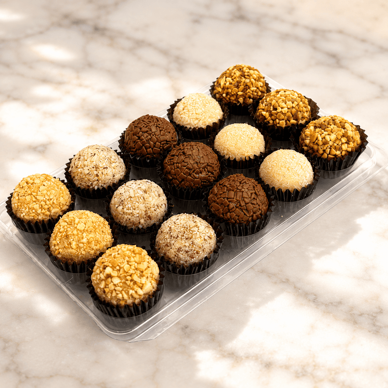 Nuts Assortment, handcrafted Brazilian brigadeiro gift