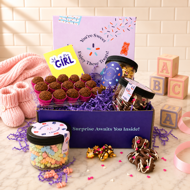 Oh Baby Girl! — handcrafted Brazilian brigadeiro gift