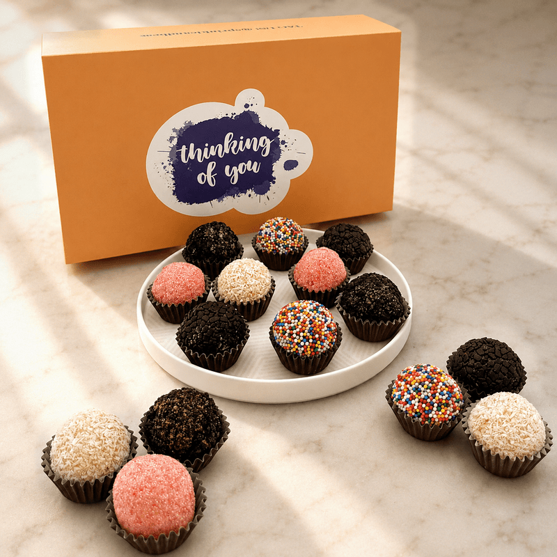 Thinking of You Classic Celebration Brigadeiros — handcrafted Brazilian brigadeiro gift