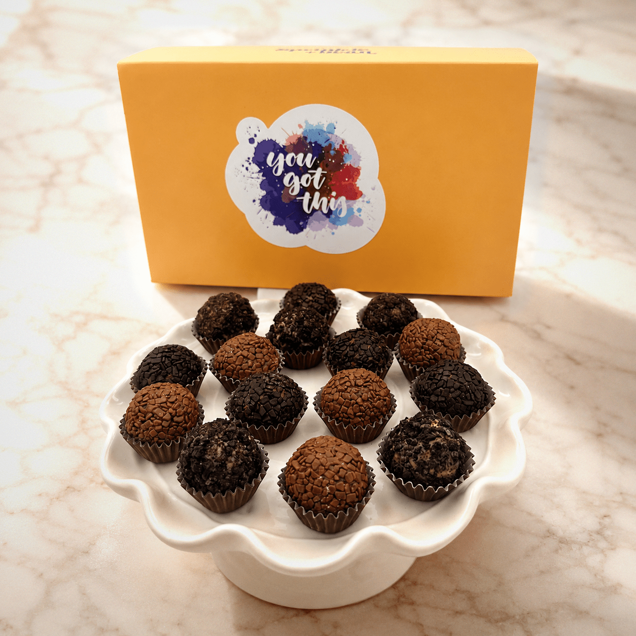 You Got This! Chocolate Lovers Brigadeiros